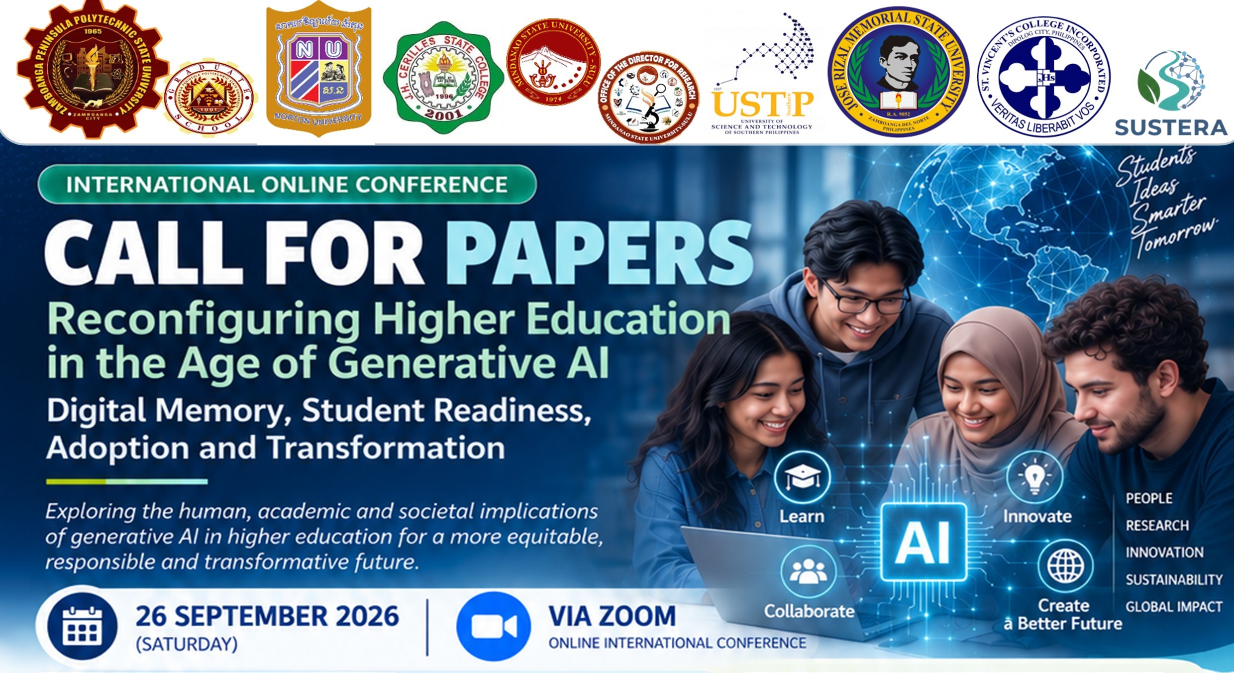 International Online Conference on Reconfiguring Higher Education in the Age of Generative AI